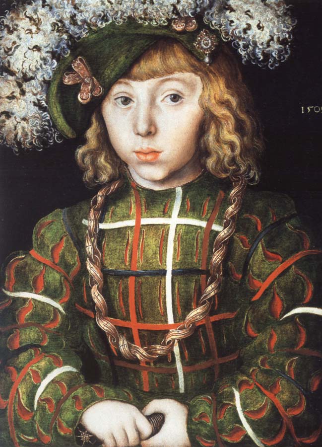 Portrait of Johann Friedrich the Magnanimous at the Age of Six
